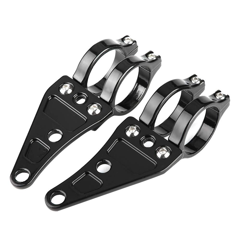 Nikou Motorrad Scheinwerfer Halterung - Motorrad Scheinwerfer Halterung Klemmen Scheinwerferhalter Gabel 35-43mm for Motorrad 2St Nikou Motorrad Scheinwerfer Halterung - Motorrad Scheinwerfer Halterung Klemmen Scheinwerferhalter Gabel 35-43mm for Motorrad 2St von Nikou