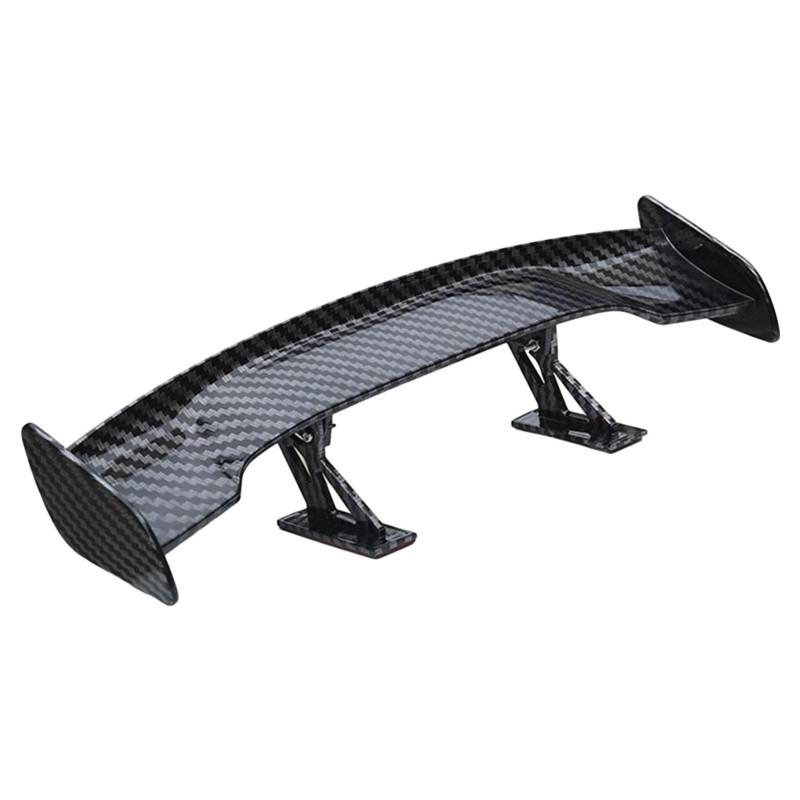 Min-i Spoiler, Min-i Heckspoiler, Spoiler Auto, Min-i Spoiler Auto Zum Kleben, Auto-HeckflüGel-Gt-Winglet-Dekoration, Auto Heckspoiler Halterung Kohlefaser Stil -sal Auto Spoiler Schwanz von Niktule