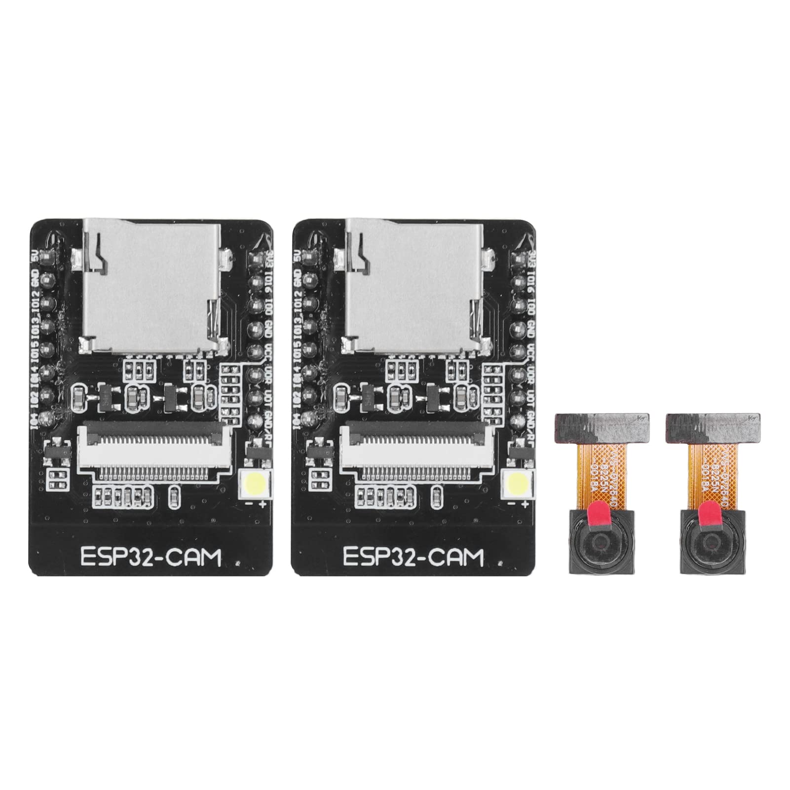 ESP32 CAM-Entwicklungsmodul 2Pcs ESP32 CAM-Entwicklungsmodul WiFi Bluetooth 2 in 1 Kameraplatine Elektronische Komponente ESP32 CAM-Entwicklungsmodul 2Pcs ESP32 CAM-Entwicklungsmodul WiFi Bluetooth 2 in 1 Kameraplatine Elektronische Komponente von Nimomo