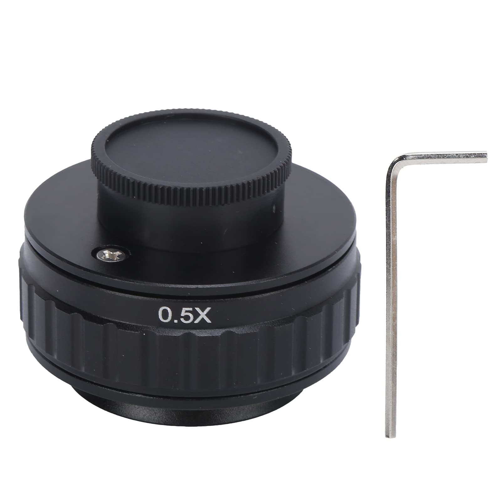 Mikroskopadapter 0,5X Adapterobjektiv 38 mm C-Mount-Adapter Trinokularer Stereo-Mikroskoptubus für die Fokussierung von Digitalkameras Mikroskopadapter 0,5X Adapterobjektiv 38 mm C-Mount-Adapter Trinokularer Stereo-Mikroskoptubus für die Fokussierung von Digitalkameras von Nimomo