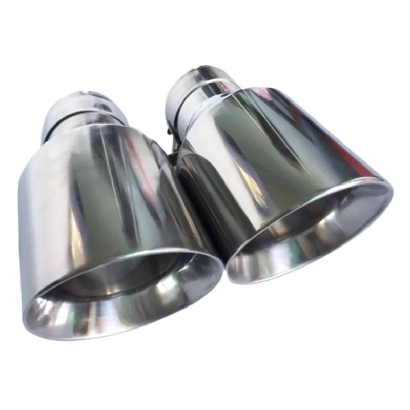 Auspuffspitzen 1PCS Einlass 48MM 51MM 54mm 57MM 60MM 63MM 66MM 70MM 73MM 76MM Universal Edelstahl Auspuff Tip Muffler Rohr Auto Auspuff Endrohr(73MM IN 101MM Out) von NingRuiBhd