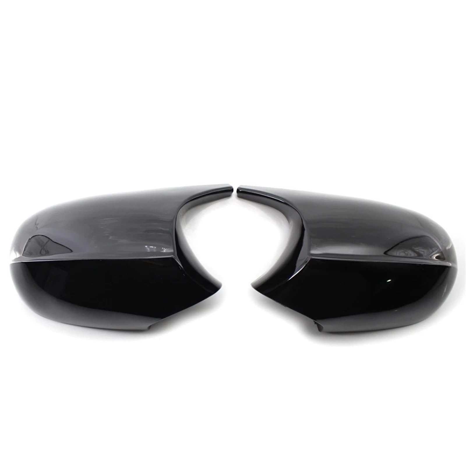 Auto Spiegelkappen 1 Paar Rückansicht Seiten Fall Trim Auto Rückspiegel Kappen Für E87 E81 E82 E90 E91 E92 E93 Rückspiegel Kappe(Black1) von NingRuiBhd