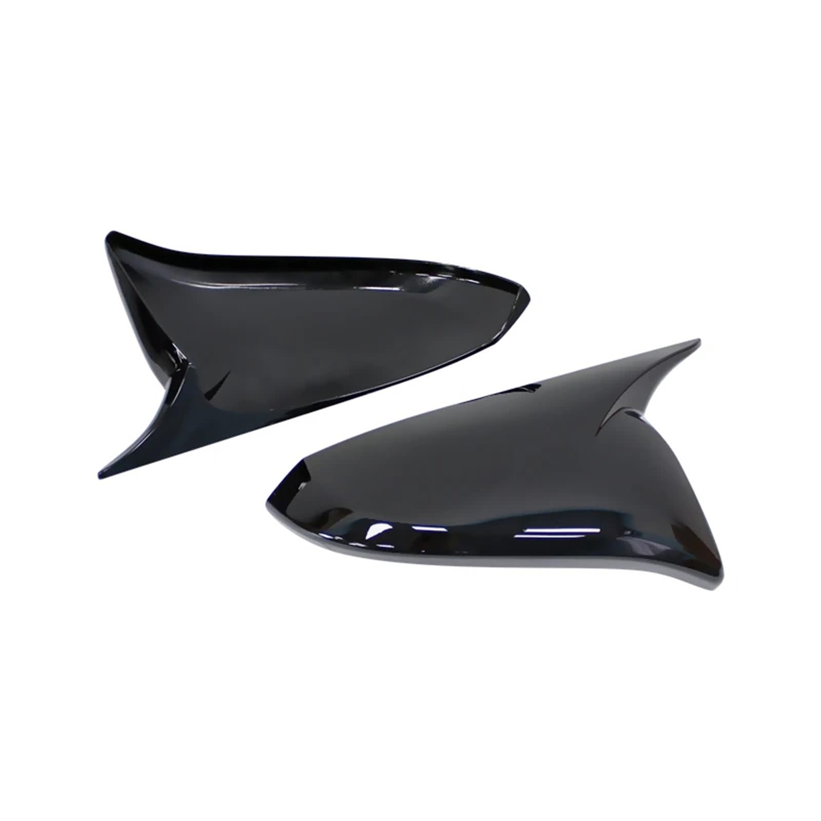 Auto Spiegelkappen Für Toyota Für RAV4 2013 2014 2015 2016 2017 2018 2019 Seite Rückspiegel Abdeckung Shell Halter Tür Kappe Gehäuse Rückspiegel Kappe(Bright black) von NingRuiBhd