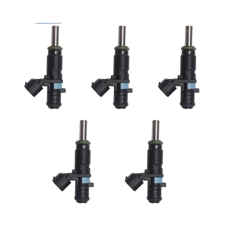 Einspritzventil 5 PCS Kraftstoff Injektor Düse Für VW Für Kaninchen Für Golf Für Jetta Für Käfer Für Passat 2.5 L L5 2007-2013 OEM 07K906031C FJ1067 FI11378S Kraftstoff Injektor von NingRuiBhd