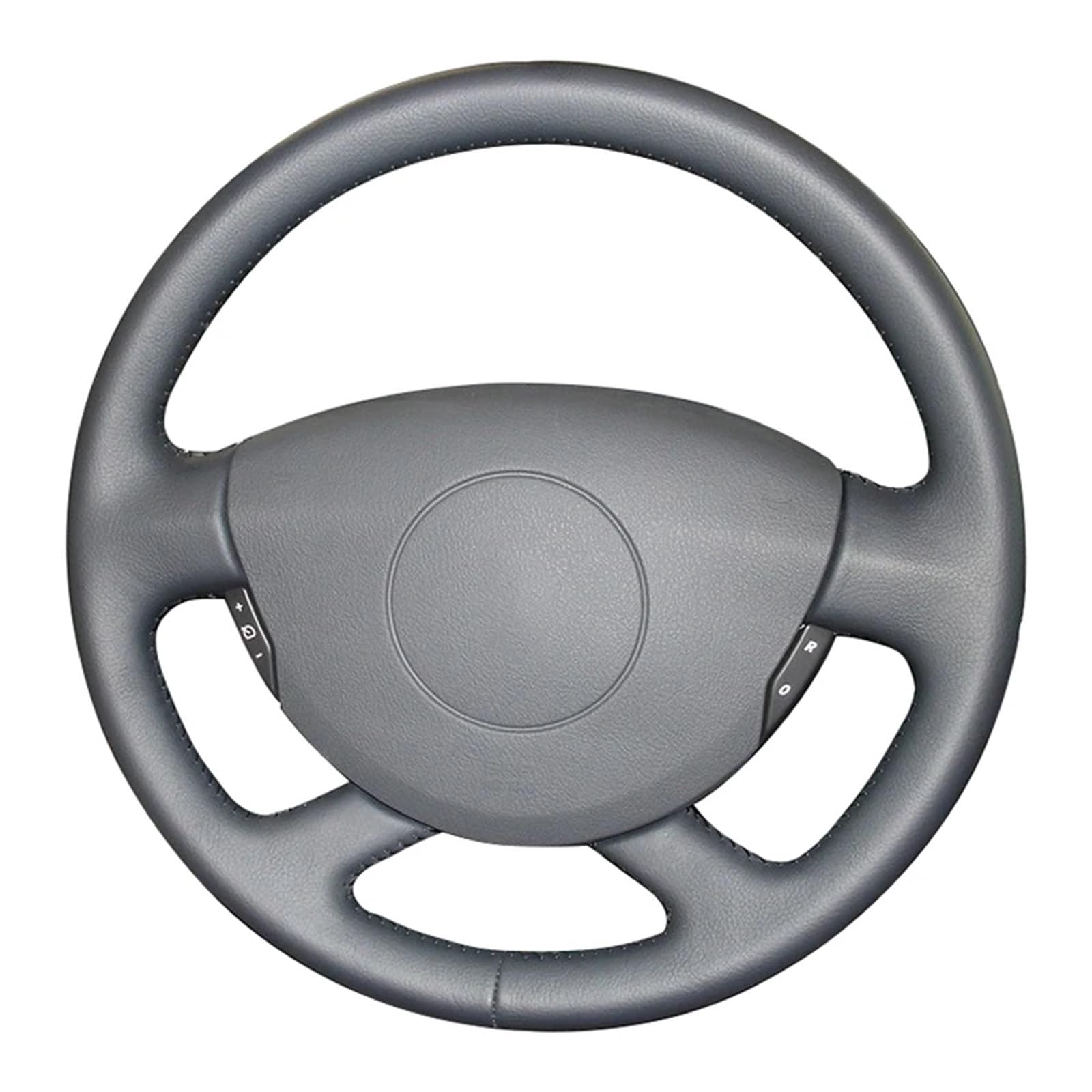 Lenkradabdeckung Lenkradhülle Für Nissan Für Primastar 2009 2010 2011 2012 2013 2014 2015 Hand Nähen Leder Auto Lenkrad Abdeckung(Gray) von NingRuiBhd