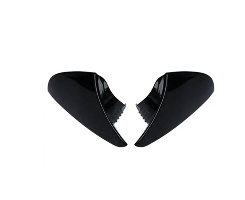 Türspiegelabdeckung Auto Rückspiegel Abdeckung Ox Horn Seite Rückspiegel Shell ABS Für Lexus Für ES 200 260 300H 2018 2019 2020 2021 2022 2023(Piano Black) von NingRuiBhd