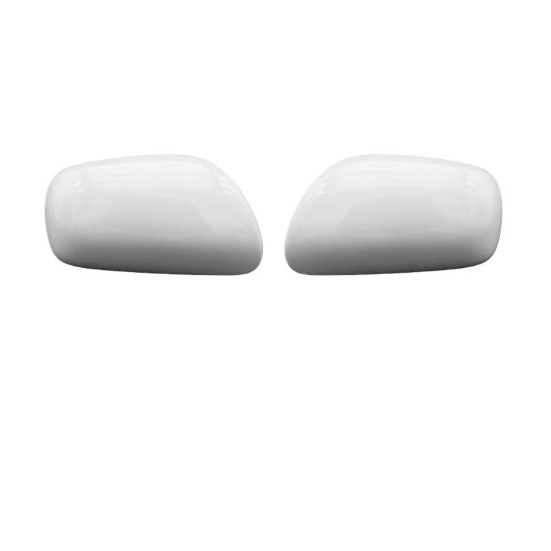 Türspiegelabdeckung Autospiegelkappe Für Toyota Für Corolla Für Altis 2007 2008 2009 2010 2011 2012 2013 Flügelseite Rückspiegel Shell Cover Gehäuse Lackiert(White Left Right) von NingRuiBhd