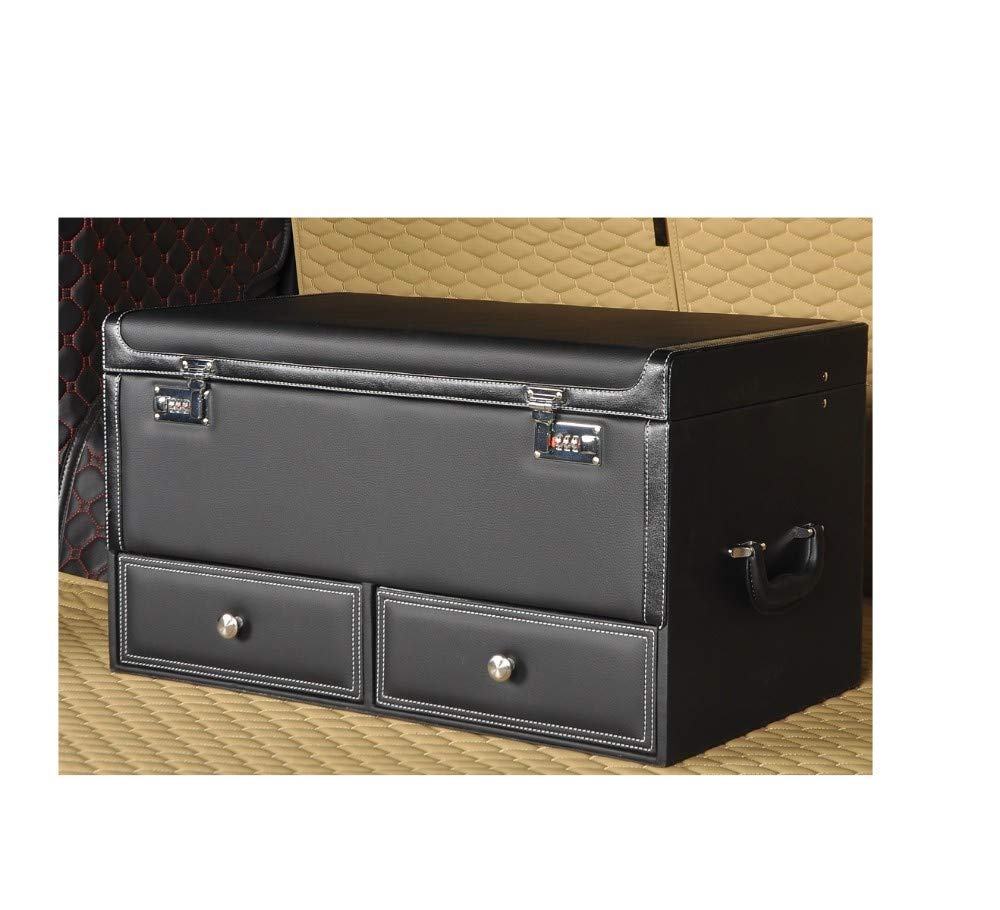 NingVong Kofferraum Auto Aufbewahrungsbox Auto Aufbewahrungsbox Schubladenbox Aufbewahrungsbox Multifunktionsveredelung Schwanz Box liefert Passwort, A3 von NingVong