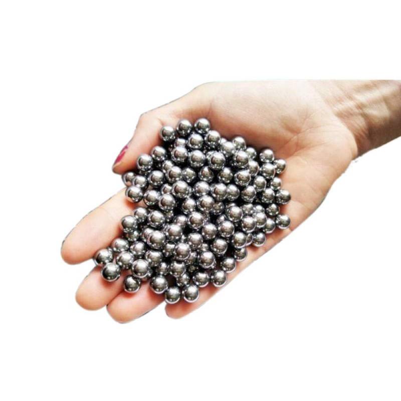 Perlen, Stahlkugeln, 8 mm Murmeln, 7-10 mm Präzisionsstahlkugeln, Eisenkugeln aus Edelstahl-8 mm (1000 Stück) von Ningvong