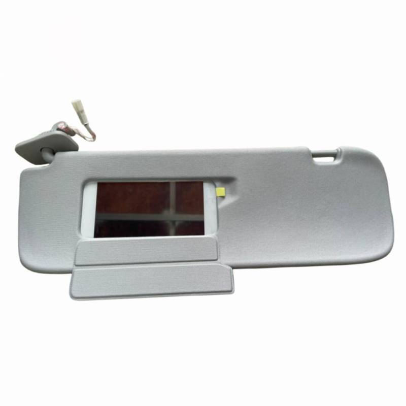 Auto Windschutzscheibe Sonnenblende für Tesla Model 3 RWD 149040541D 149040631D,Auto Sonnenschutz Sonnenblende Innere PVC-Sonnenschutz Augenschutz Langlebig Robust,A-Left Gray von Ninisup
