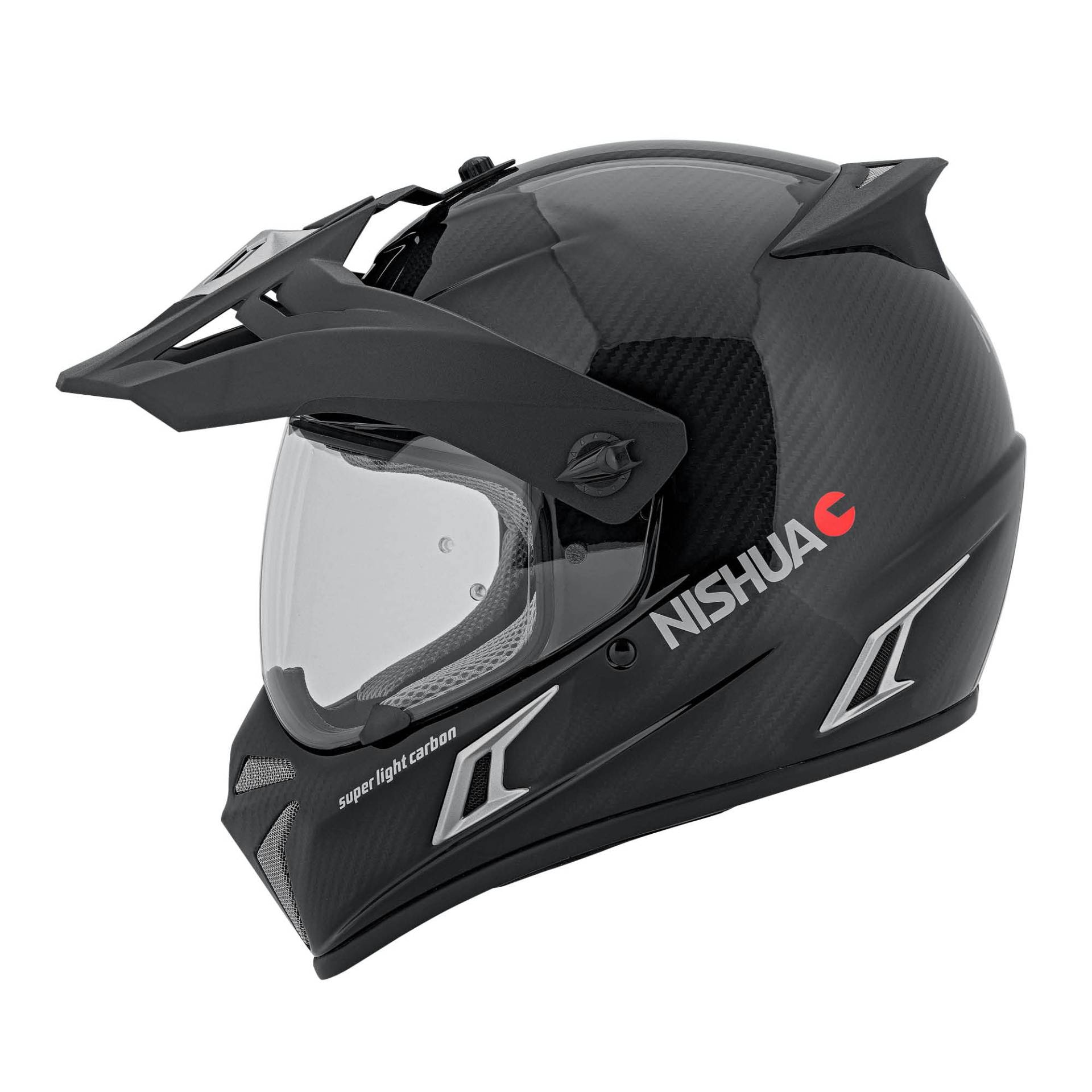 Nishua Enduro Carbon Endurohelm, Motorradhelm - ECE Zertifiziert, Hervorragende Schlagdämpfung, Leise, Leicht & Stabil, Angenehmes Futter, Vielseitige Belüftung, Carbon Schwarz, M Nishua Enduro Carbon Endurohelm, Motorradhelm - ECE Zertifiziert, Hervorragende Schlagdämpfung, Leise, Leicht & Stabil, Angenehmes Futter, Vielseitige Belüftung, Carbon Schwarz, M von Nishua