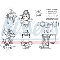 AGR Ventil NISSENS 98151 AGR Ventil NISSENS 98151 von Nissens