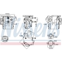AGR Ventil NISSENS 98236 AGR Ventil NISSENS 98236 von Nissens