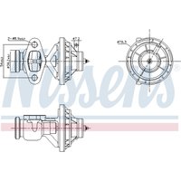AGR Ventil NISSENS 98390 AGR Ventil NISSENS 98390 von Nissens