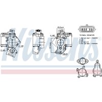 AGR-Ventil NISSENS 98463 von Nissens