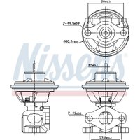 AGR-Ventil NISSENS 98477 von Nissens