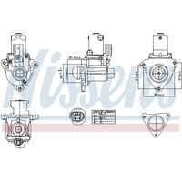 AGR Ventil NISSENS 98510 AGR Ventil NISSENS 98510 von Nissens