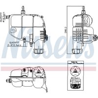 Ausgleichsbehälter, Kühlmittel NISSENS 996185 Ausgleichsbehälter, Kühlmittel NISSENS 996185 von Nissens