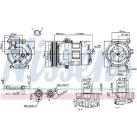 Klimakompressor NISSENS 890698 Klimakompressor NISSENS 890698 von Nissens