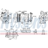 Klimakompressor NISSENS KLIMA NIS 890947 Klimakompressor NISSENS KLIMA NIS 890947 von Nissens