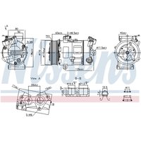 Klimakompressor NISSENS KLIMA NIS 890947 von Nissens