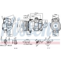 Klimakompressor NISSENS NIS 890696 von Nissens