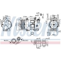 Kompressor, Klimaanlage NISSENS 890606 Kompressor, Klimaanlage NISSENS 890606 von Nissens