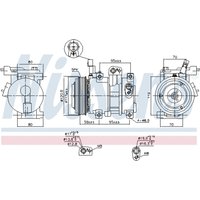 Kompressor, Klimaanlage NISSENS 890683 Kompressor, Klimaanlage NISSENS 890683 von Nissens