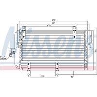 Kondensator, Klimaanlage NISSENS 94215 von Nissens