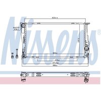 Kühler, Motorkühlung NISSENS 60832 Kühler, Motorkühlung NISSENS 60832 von Nissens