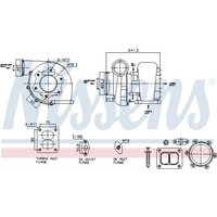 Lader, Aufladung NISSENS 93597 von Nissens