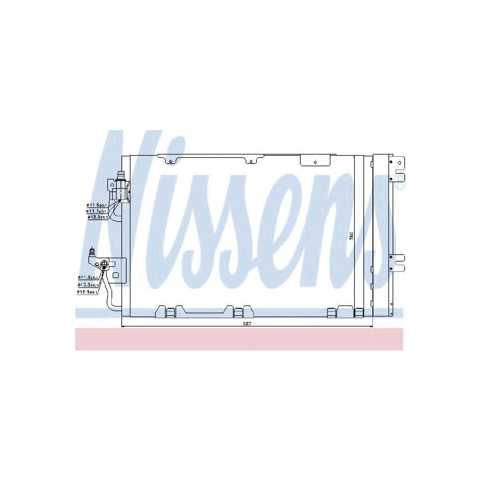 NISSENS 94809 Kondensator, Klimaanlage NISSENS 94809 Kondensator, Klimaanlage von Nissens
