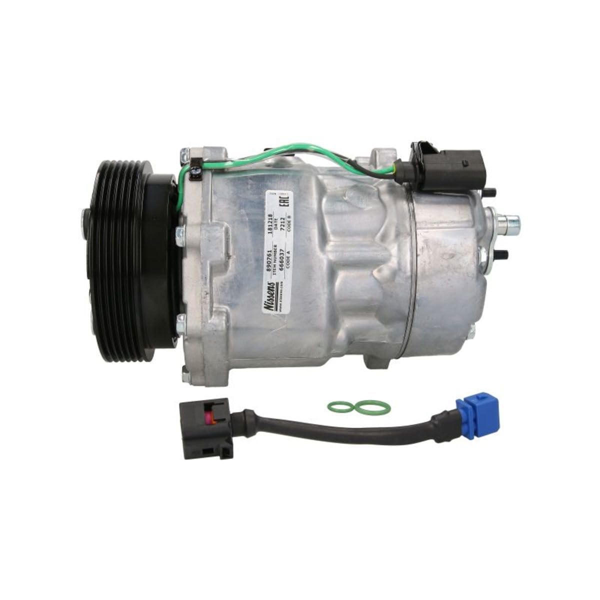 NISSENS Kompressor Klimaanlage 890761 für Golf IV Schrägheck (1J1) von Nissens