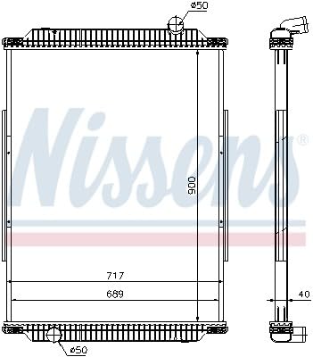 Nissens 637880 Heizkörper, Kühlung des Motors Nissens 637880 Heizkörper, Kühlung des Motors von Nissens