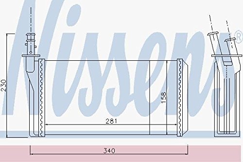 Nissens 70016 Wärmetauscher, Innenraumheizung Nissens 70016 Wärmetauscher, Innenraumheizung von Nissens