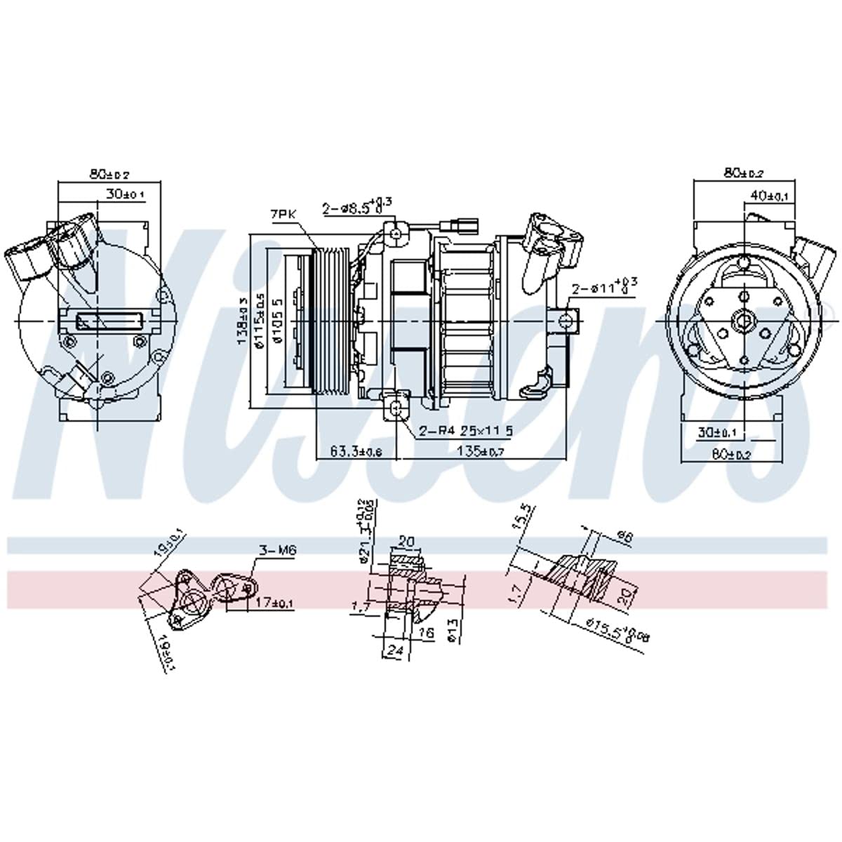 Nissens 890656 - Kompressor, Klimaanlage Nissens 890656 - Kompressor, Klimaanlage von Nissens