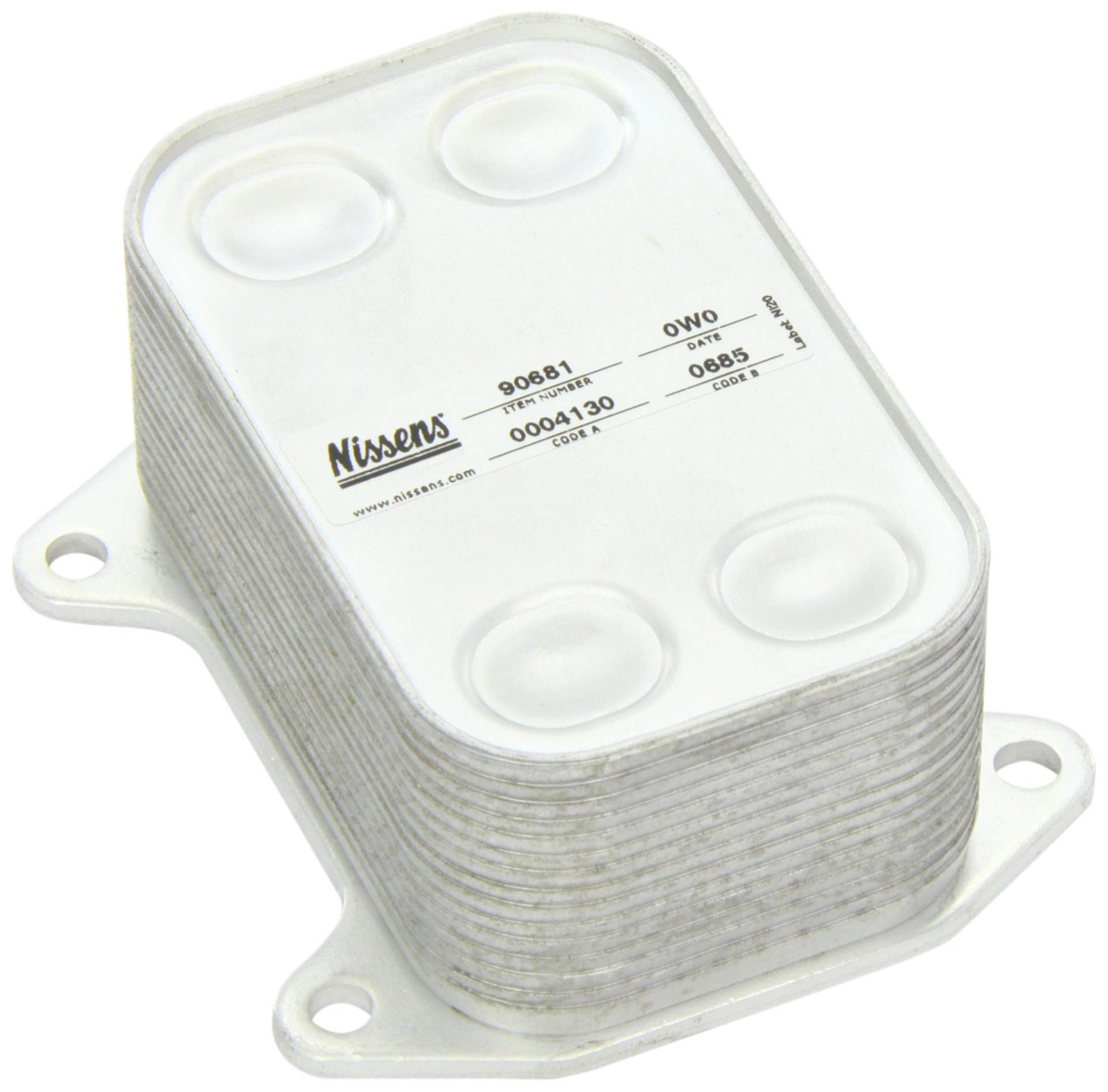 Nissens 90681 Ölkühler, Motoröl Nissens 90681 Ölkühler, Motoröl von Nissens