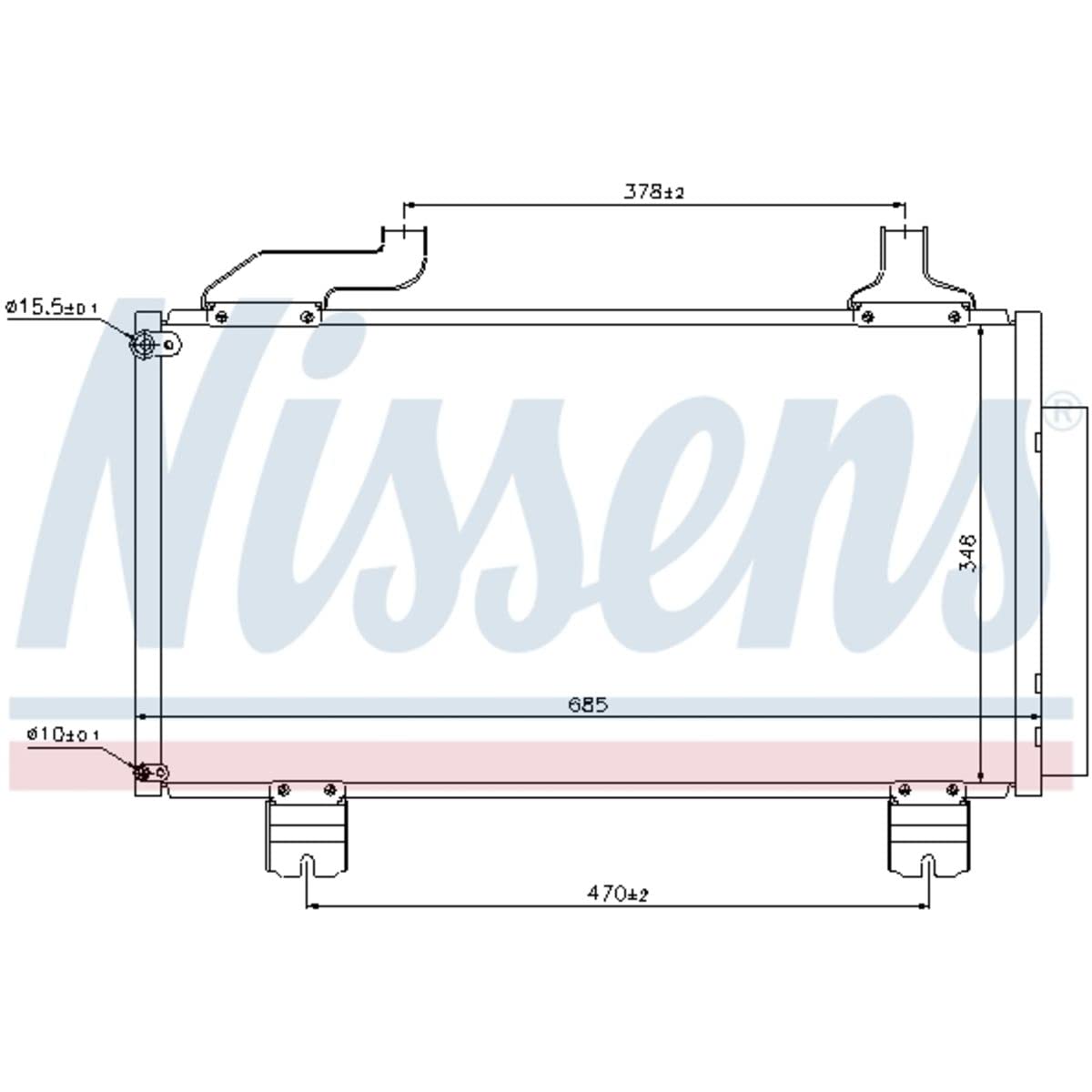 Nissens 940114 Kondensator, Klimaanlage Nissens 940114 Kondensator, Klimaanlage von Nissens