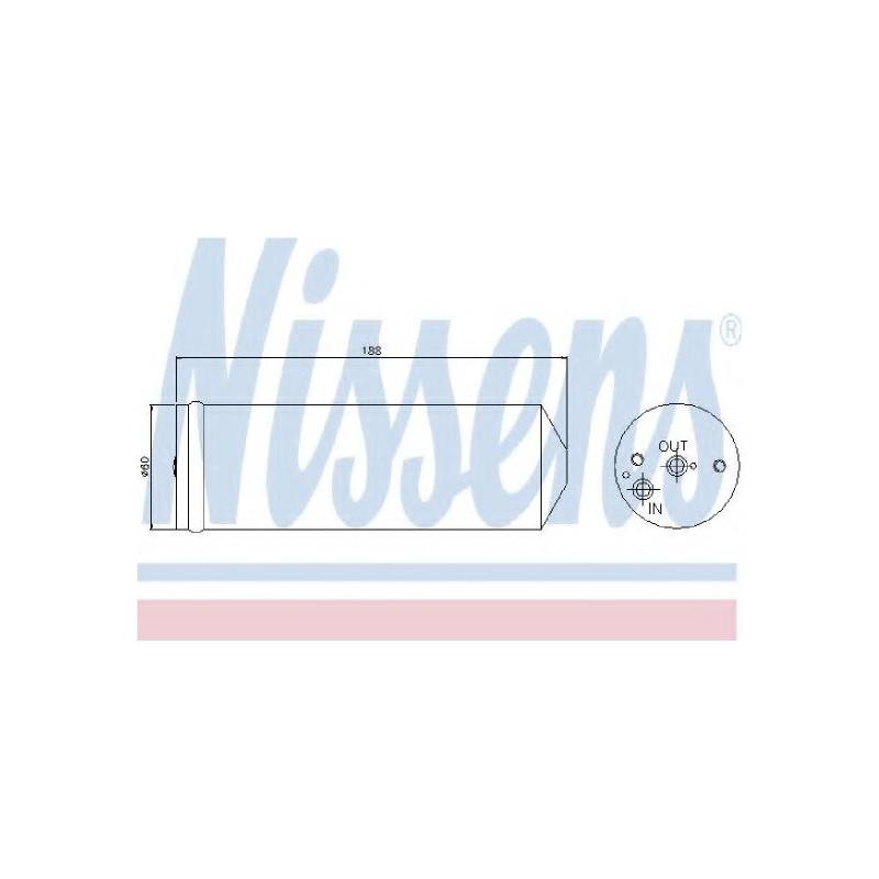 Nissens 95065 Trockner, Klimaanlage von Nissens