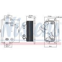Ölkühler, Motoröl NISSENS 91254 Ölkühler, Motoröl NISSENS 91254 von Nissens