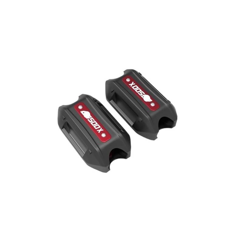 Motorrad Crash Bar Stoßstange FÜR CB500X 2013-2023 Motorrad Werkzeug Zubehör 25mm Crash Bar Stoßstange Motor Schutz Schutz Dekorative Block von Nisza