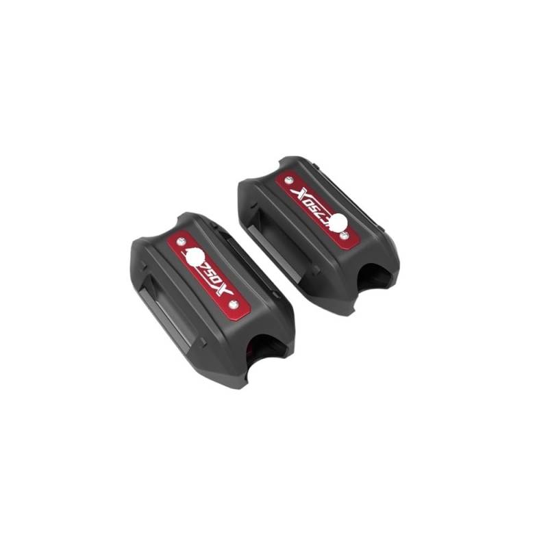 Motorrad Crash Bar Stoßstange Für NC750X NC750 X NC 750X 2017-2023 Motorrad Werkzeug Teile 25mm Crash Bar Stoßstange Motor Schutz Schutz Dekorative Block von Nisza