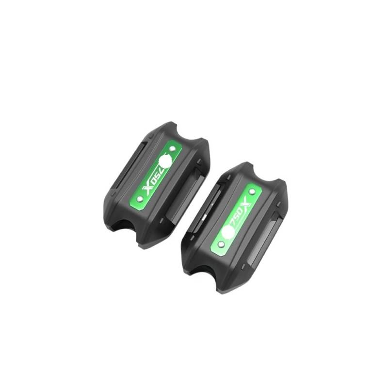 Motorrad Crash Bar Stoßstange Für NC750X NC750 X NC 750X 2017-2023 Motorrad Werkzeug Teile 25mm Crash Bar Stoßstange Motor Schutz Schutz Dekorative Block von Nisza