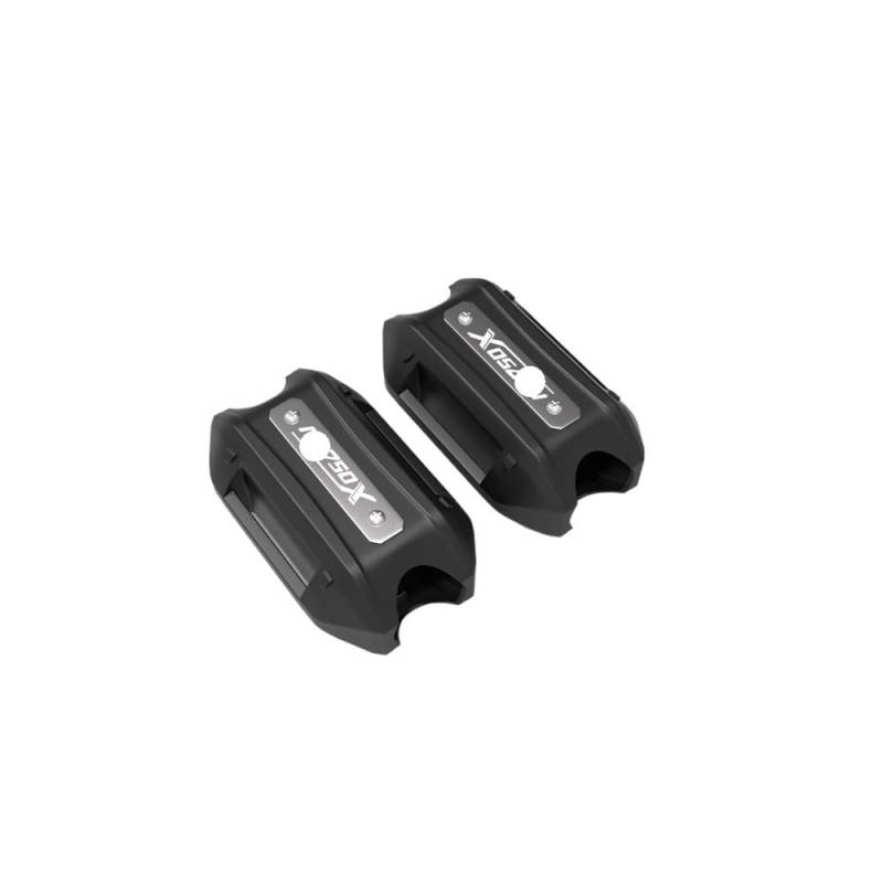 Motorrad Crash Bar Stoßstange Für NC750X NC750 X NC 750X 2017-2023 Motorrad Werkzeug Teile 25mm Crash Bar Stoßstange Motor Schutz Schutz Dekorative Block von Nisza