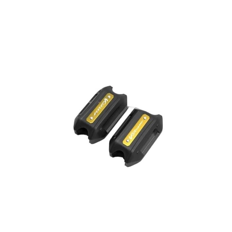 Motorrad Crash Bar Stoßstange Motorrad 25mm Motor Crash Bar Schutz Stoßstange Dekorative Schutz Block Für DL1000 Für VStrom XT 2002-2019 2021 von Nisza