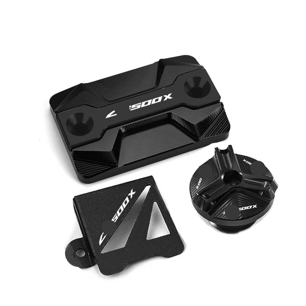 Vorratsbehälter Motorrad-Bremsflüssigkeit Für CB500X CB500 X 2021-2023 Motorradzubehör Hinten Vorne Brems Flüssigkeit Reservoir Abdeckung Motoröl Füllstoff Kappe Vorratsbehälter Motorrad-Bremsflüssigkeit Für CB500X CB500 X 2021-2023 Motorradzubehör Hinten Vorne Brems Flüssigkeit Reservoir Abdeckung Motoröl Füllstoff Kappe von Nisza