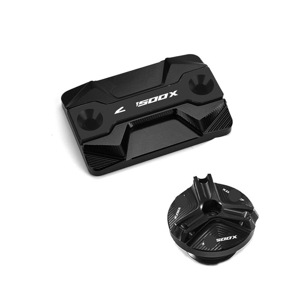 Vorratsbehälter Motorrad-Bremsflüssigkeit Für CB500X CB500 X 2021-2023 Motorradzubehör Hinten Vorne Brems Flüssigkeit Reservoir Abdeckung Motoröl Füllstoff Kappe Vorratsbehälter Motorrad-Bremsflüssigkeit Für CB500X CB500 X 2021-2023 Motorradzubehör Hinten Vorne Brems Flüssigkeit Reservoir Abdeckung Motoröl Füllstoff Kappe von Nisza