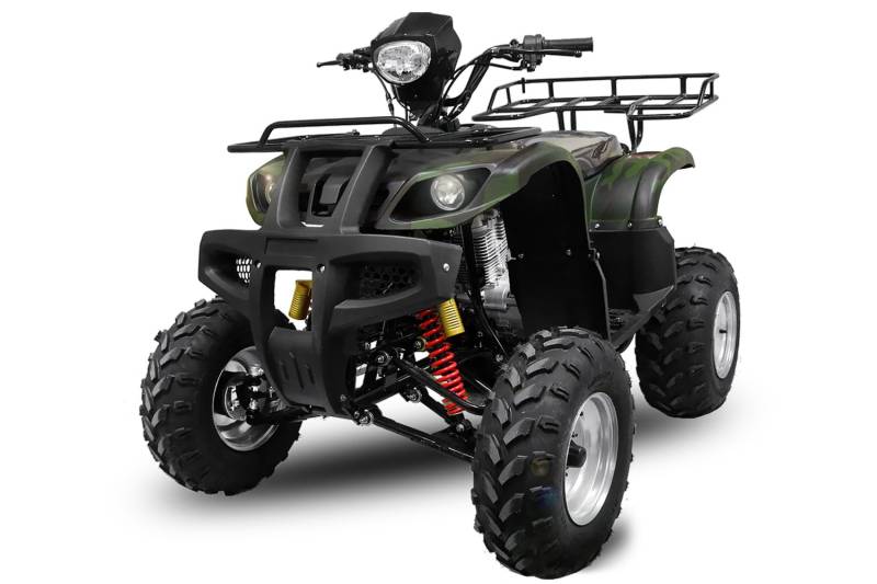 NITRO MOTORS 250cc Maxi Quad ATV AKP Hummer Offroad, Farbe:Schwarz von Nitro Motors