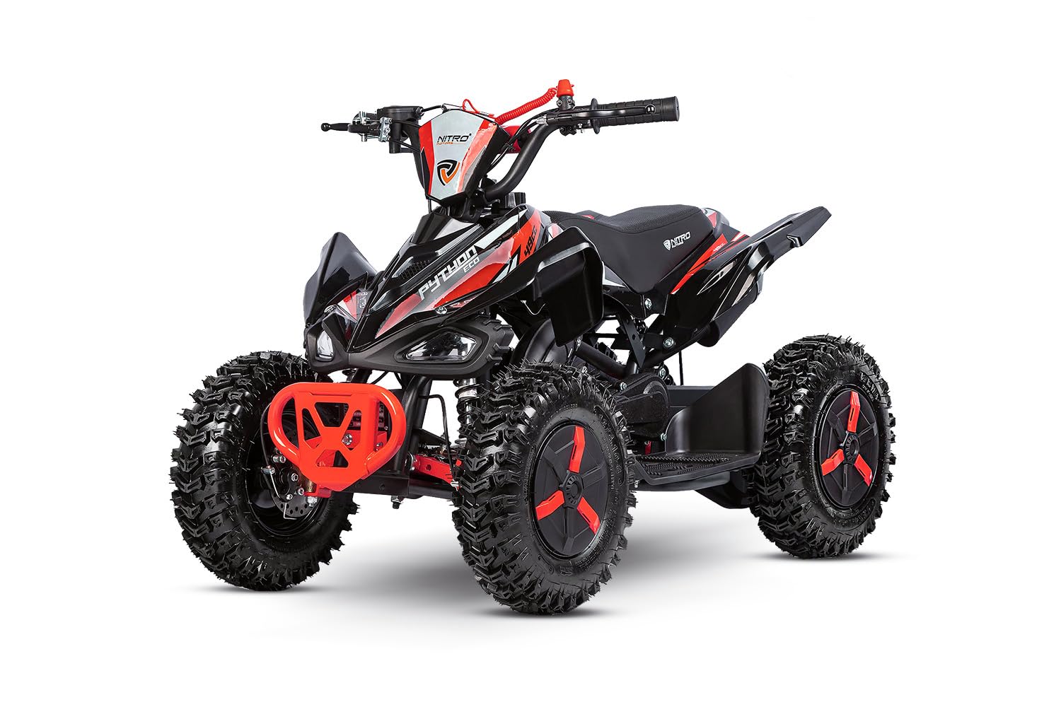 NITRO MOTORS 49cc mini Kinder Quad Python Snowy-Profile L Sport 6', Farbe:Rot NITRO MOTORS 49cc mini Kinder Quad Python Snowy-Profile L Sport 6', Farbe:Rot von Nitro Motors