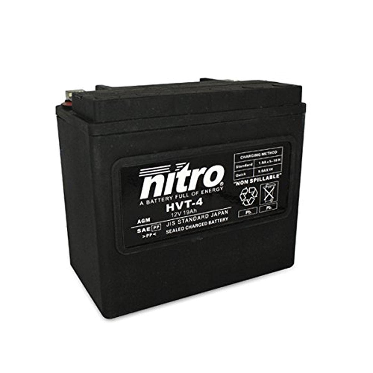 NITRO HVT 04 -N- Batteries, Schwarz (Preis inkl. EUR 7,50 Pfand) von Nitro